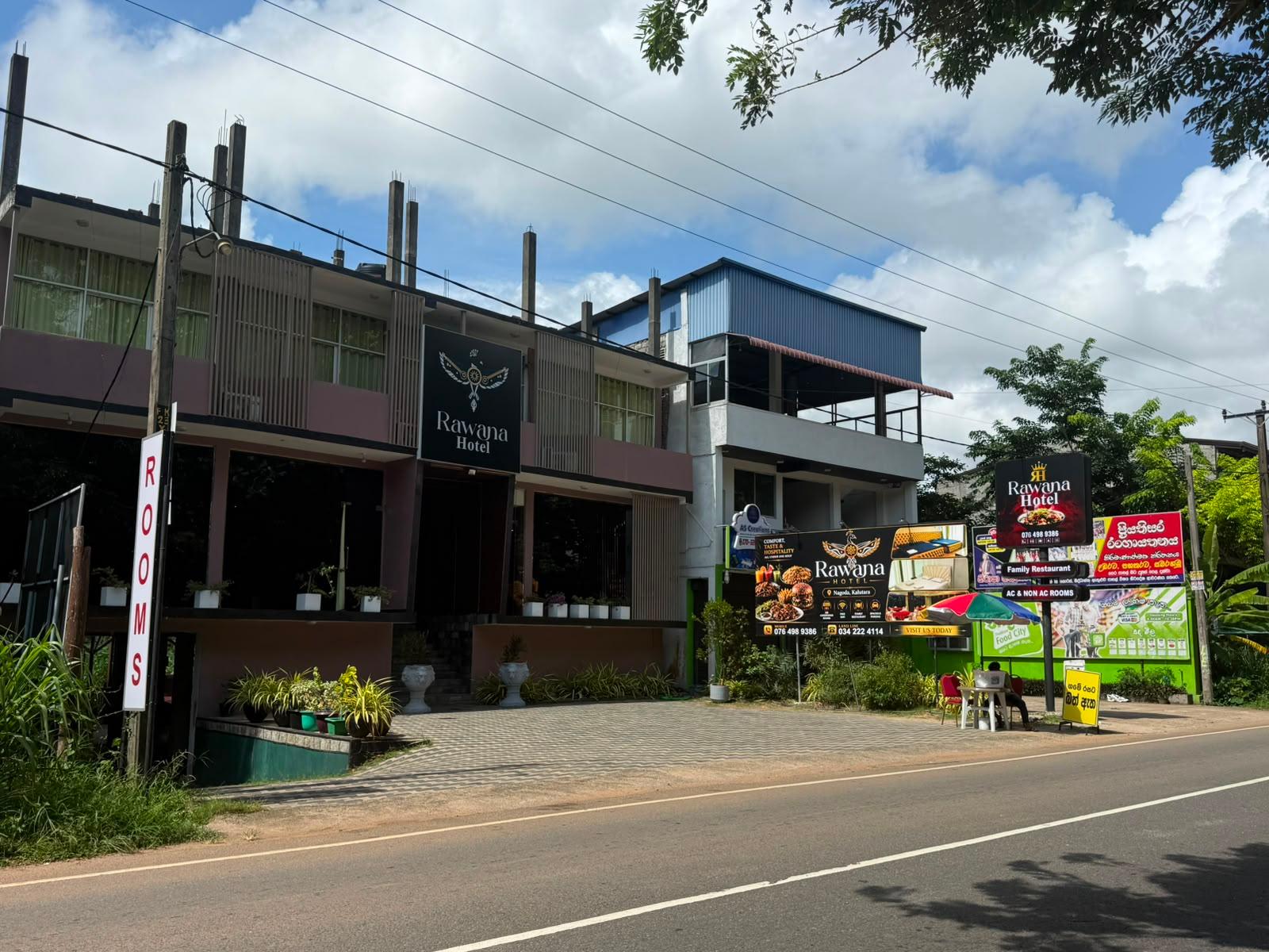 Hotel Rawana, Nagoda